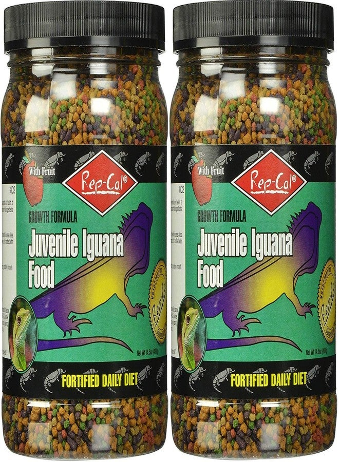 Zigzagmars Rep-Cal Juvenile Iguana Food 14.5 oz - Pack of 2 - Image 1